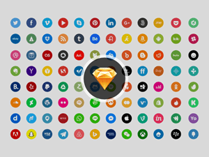 Social Icons Set