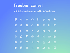48 Line Icons
