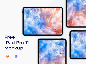 iPad Pro 11″ Mockup for Sketch