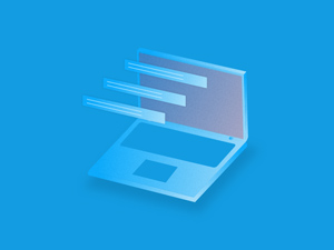 Isometric Laptop Illustration
