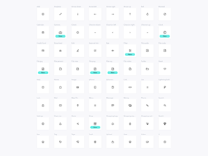 Keyicons Sketch Library