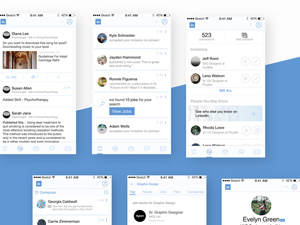 LinkedIn App Redesign