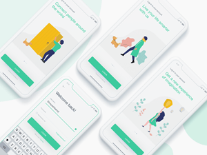 Login & Onboarding Screens