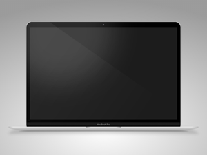 MacBook Pro Mockup Sketch