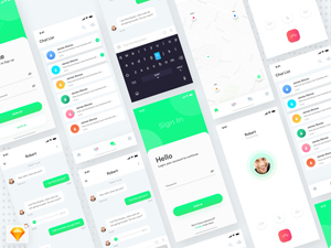Map Chat App Concept