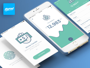 Marvel Banking Ui Kit
