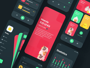 Multipurpose iOS App UI Kit – Marvie
