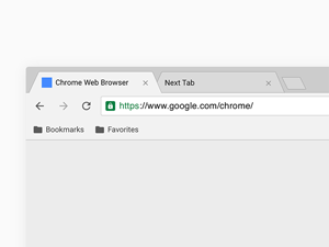 Material Design Google Chrome Template
