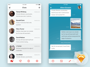 Messaging App UI