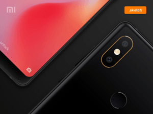 Mi Mix 2S Mockup
