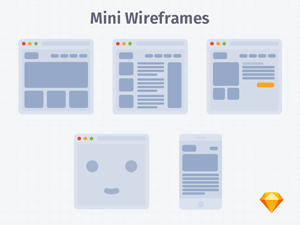 Mini Light Wireframes