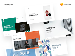 Minimal Headers Pack