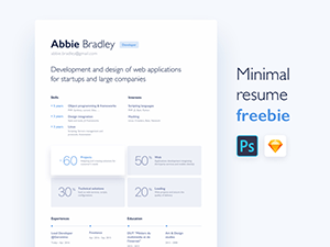 Minimal Resume Template