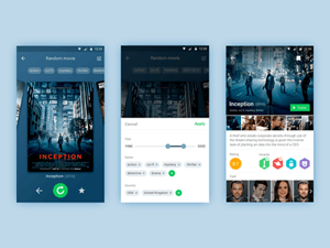 Movie Randomizer App Concept