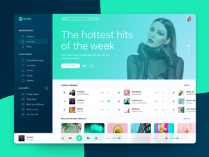 Spotify Desktop App Redesign