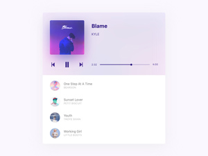 Music Player Concept