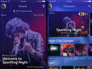NightParty App Concept