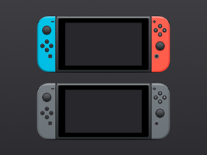 Nintendo Switch Sketch Illustration