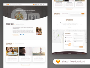 Nutritionist Website Templates