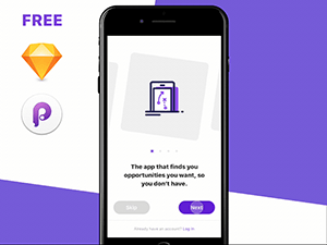 Onboarding Process – Sketch & Principle
