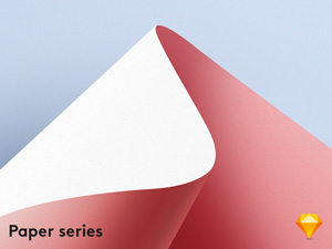 Realistic Paper Pink – Free Sketch