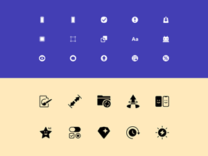 Plaster Icons Set