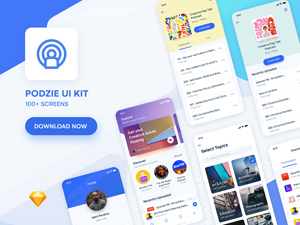 Podcast App UI Kit