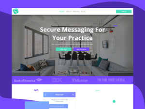 Prac Chat Landing Page