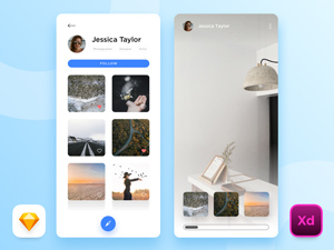 Profile Page UI