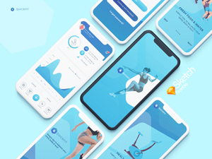 Fitness Tracker App Concept