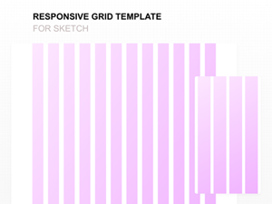 Responsive Grid Template for Sketch