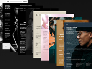 Creative Resume Template Set