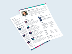 Resume Sketch Template