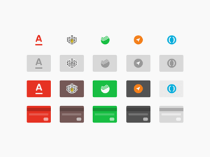 Russian Credit Cards Icons