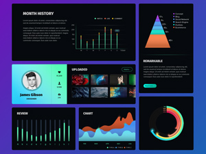 Sci Fi UI kit v2