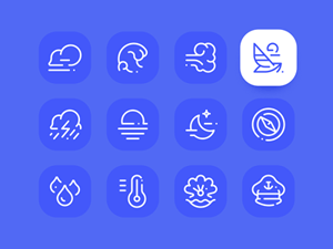 Sea Icons Set