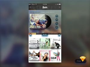 Audio Playlist Screen
