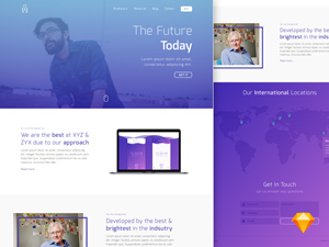 Small Company Landing Page