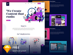 Digital Marketing Company Website Template