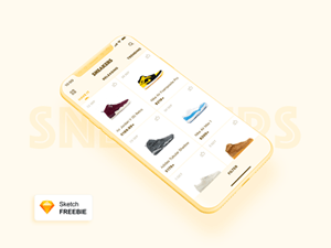 Sneakers Store App Concept