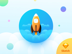 Spaceship Illustration