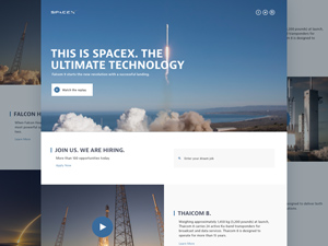 SpaceX Redesign Concept