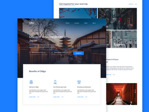 Travel Landing Page
