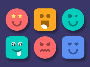User Face Emoji Sketch Library