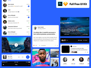 Vera Block – Free Mobile UI Kit