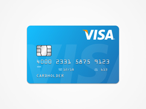 Visa Card Template