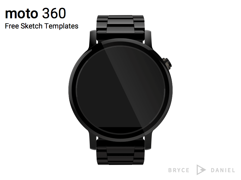 Moto 360 Template