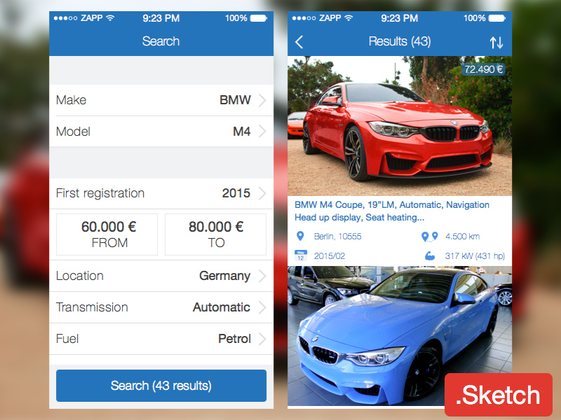 Car Dealer iOS App
