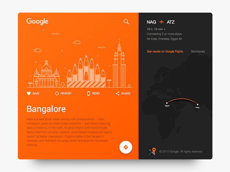Google Maps Advanced Search