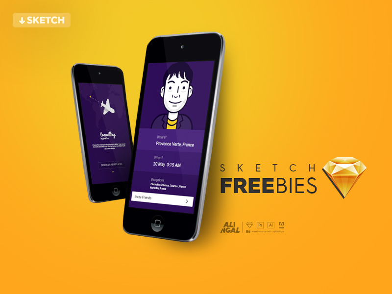 Travelling App Template